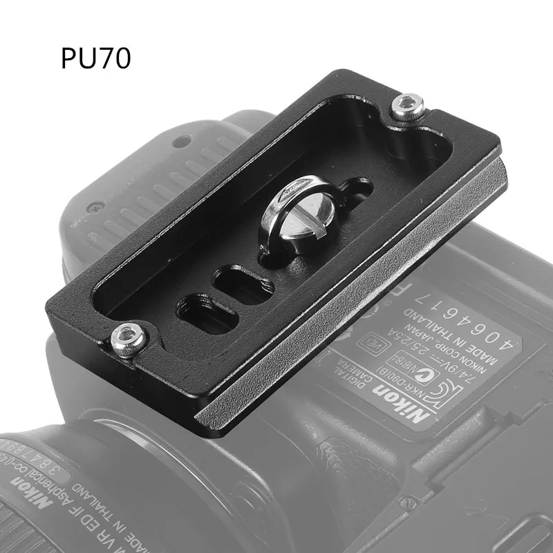 BEESCLOVER PU100 PU70 PU60 PU50 PU40 Quick Release Arca Swiss Benro Plate Ballhead Tripod Quick Release Plate для камеры r60