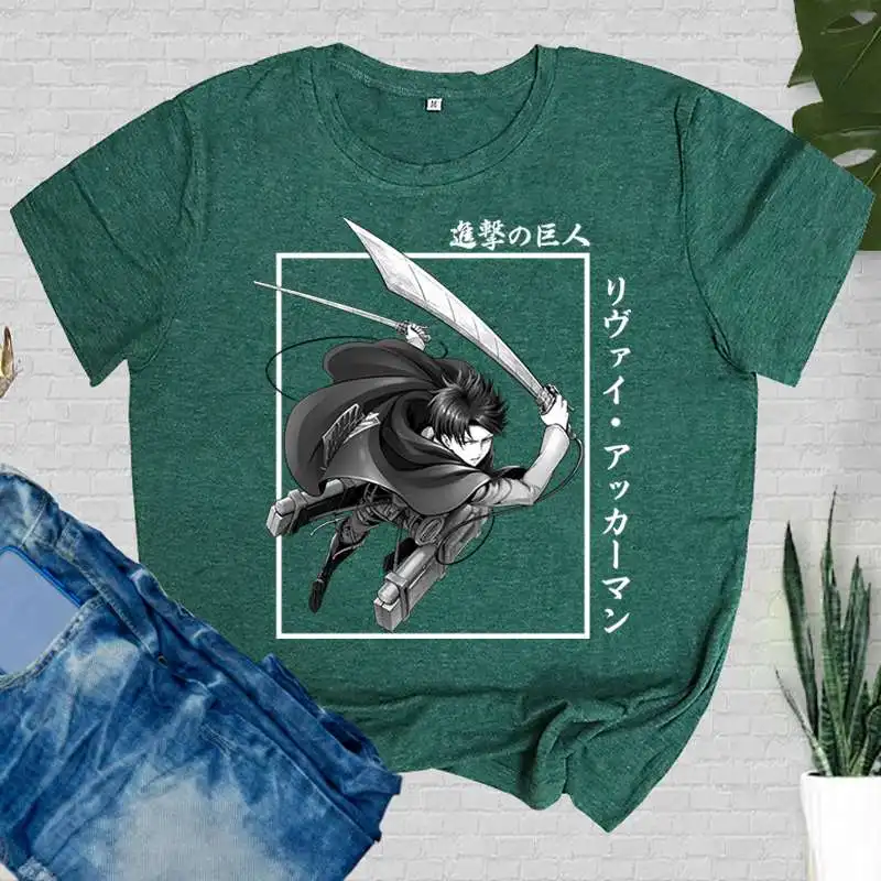 Футболка женская с принтом атака на Титанов | Женская одежда
