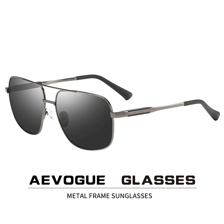 

Солнцезащитные очки AEVOGUE AE0773 мужские, квадратные поляризационные, в металлической оправе, брендовые дизайнерские, в стиле ретро, 2019