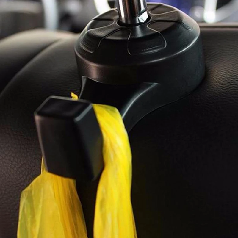 2 шт. Универсальный Автомобильный крючок на подголовник автомобиля заднее