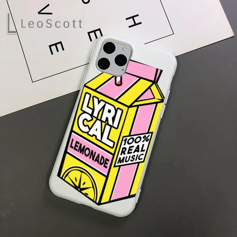 

Aliens Drink Lyrical Lemonade Phone Case Candy Color for iPhone 11 12 mini pro XS MAX 8 7 6 6S Plus X 5S SE 2020 XR
