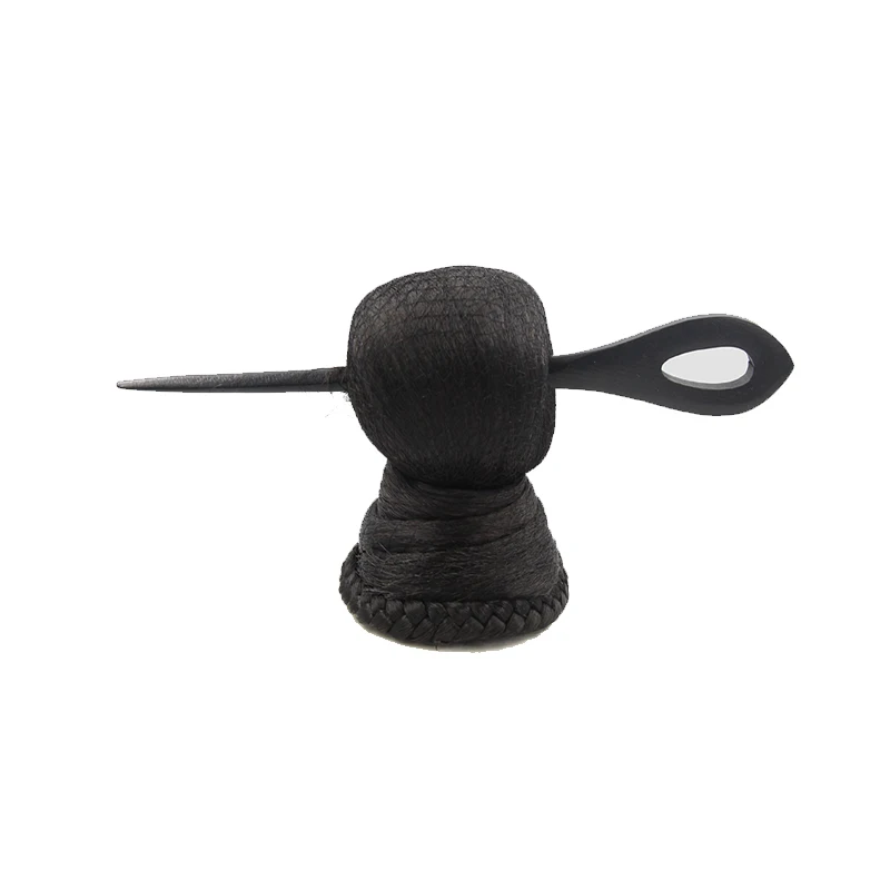 Черные шиньоны для женщин и мужчин Классическая династия Хань маленькие