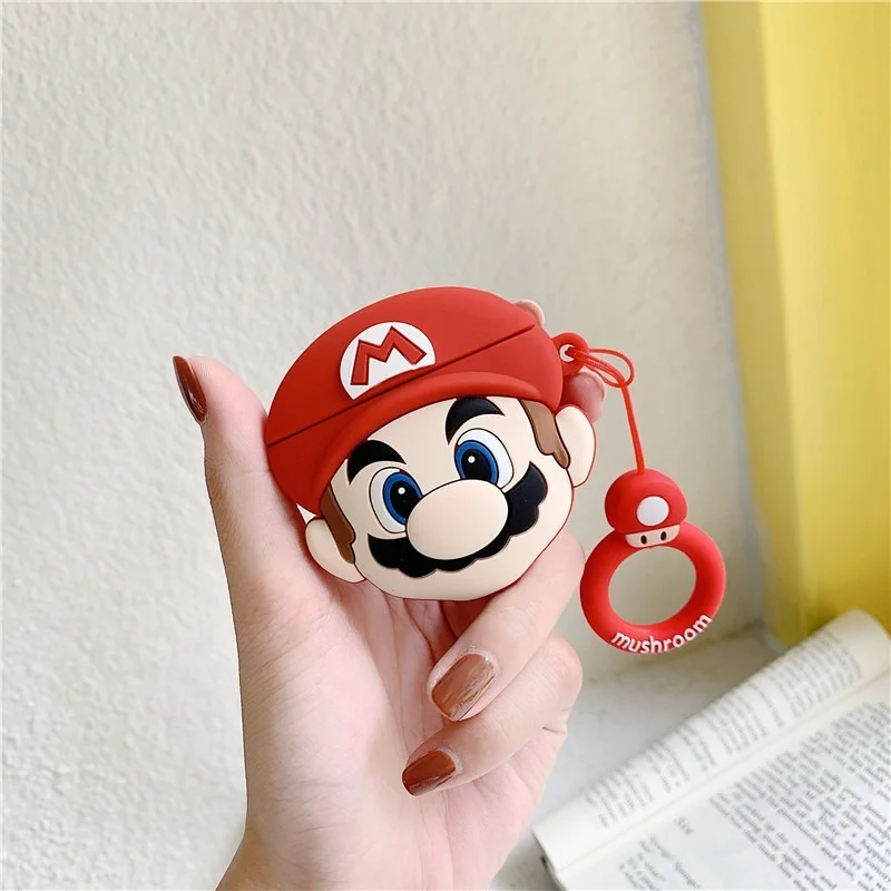 Защитный чехол Super Mario Airpods для AirPods 1/2 Pro 3 поколения Беспроводная Bluetooth гарнитура