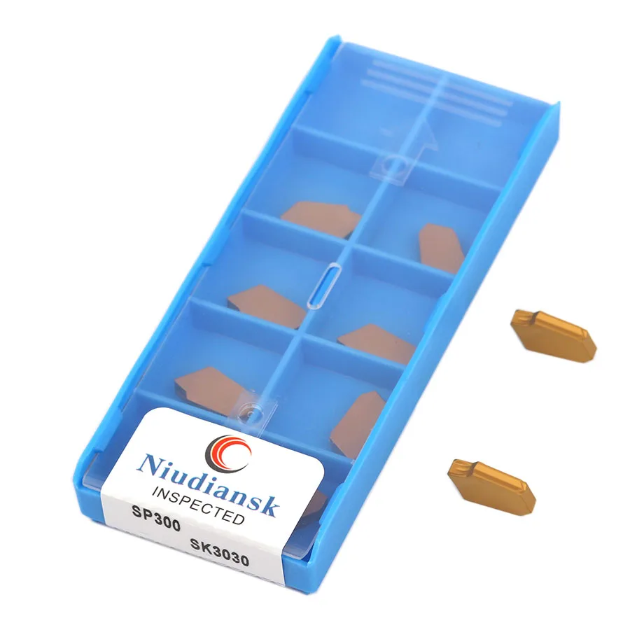 

SP200 SK3030 SP300 SK3030 Slotting Turning Tool SP400 SK3030 Grooving Cutter Carbide Inserts CNC Lathe Cutting Tools , For Steel