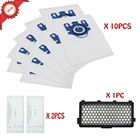 Пылесборники с фильтром HEPA для пылесоса Miele, мешки для пылесоса 3D GN S5000 S8000, комплектные Запасные детали для C2, C3, S5, S8