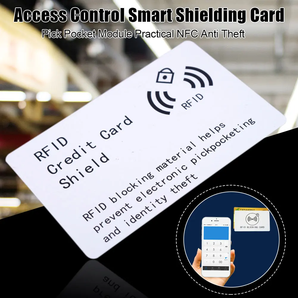 Практичная личная информация Блокировка Экранирование карты выбор карманного