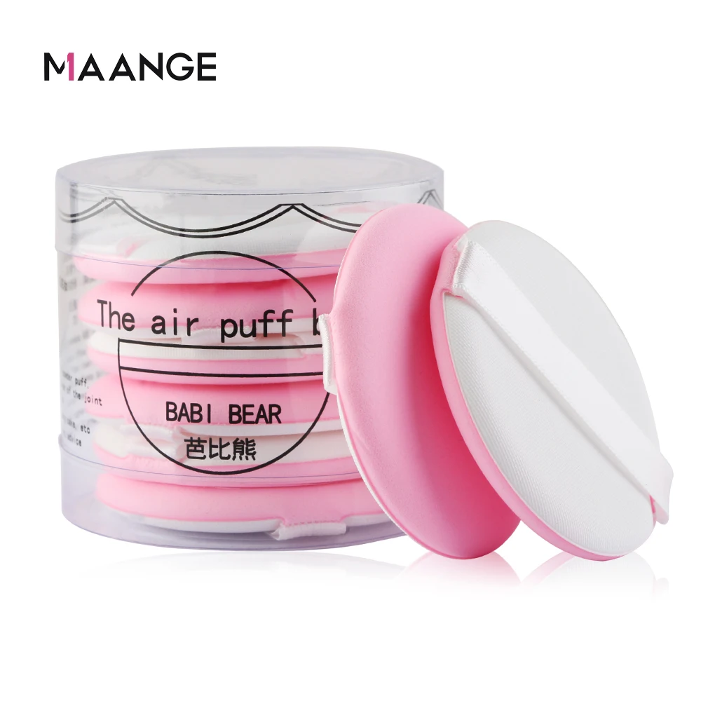 MAANGE 7/8 шт. Профессиональный кушон для макияжа Мягкая губка спонж сухой влажный