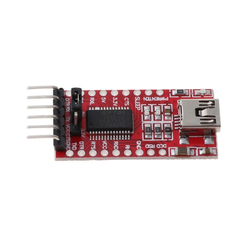Для FT232RL 3 V 5 FTDI USB к TTL Серийный адаптер модуль для мини порта продвижение|Адаптеры