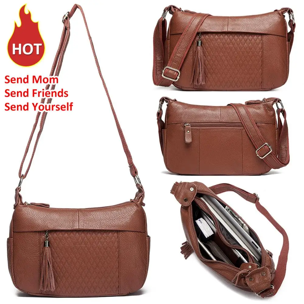 Женская кожаная сумка GCZC роскошная брендовая через плечо высокого качества 2019 |