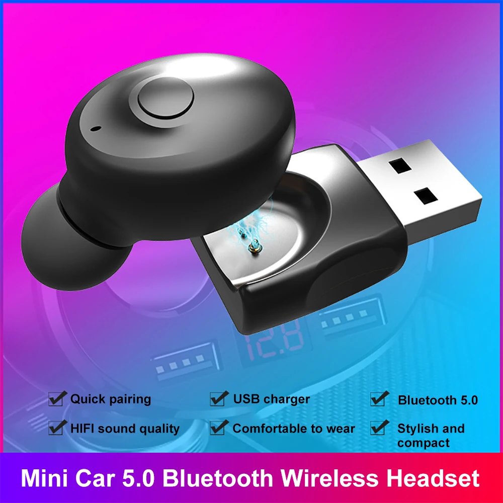Bluetooth-гарнитура TWS для IPhone Samsung и IOS мини-беспроводные наушники BT5.0 спортивные