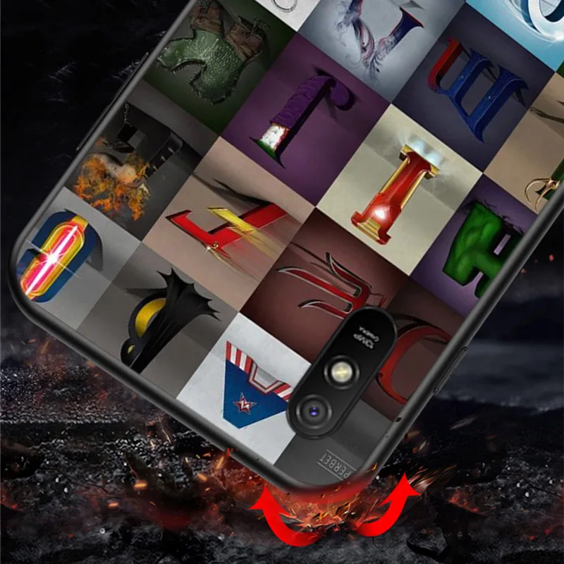 Avengers Marvel For Xiaomi Redmi 10 10X 9T 9C 9C 8 7 5 K50 K40S Gaming 4G 5G Silicone TPU Soft Black Phone Case Fundas Coque