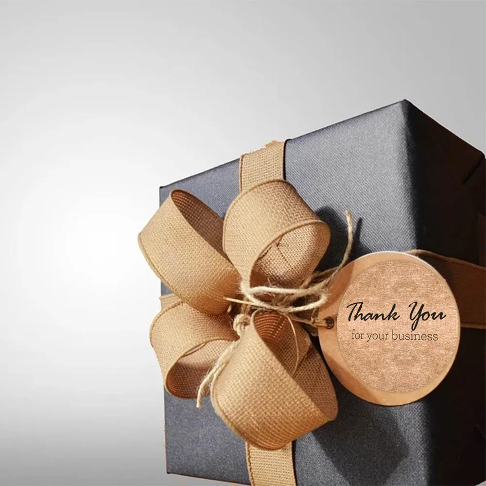 500 шт Круглый Спасибо за ваши деловые наклейки этикетки для печати спасибо стикер