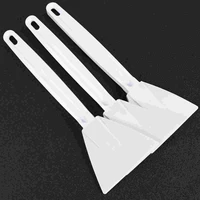 3pcs long handle cake spatulas cream spatula butter scraper icing smoother mixing batter kitchen gadget decorating baking tool