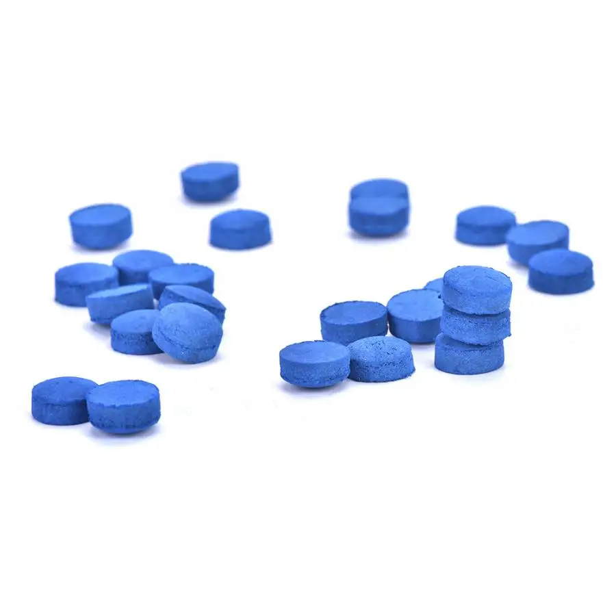 50 шт синие наконечники для бильярдного кия 10 мм Клей на снукер Сменный Набор с