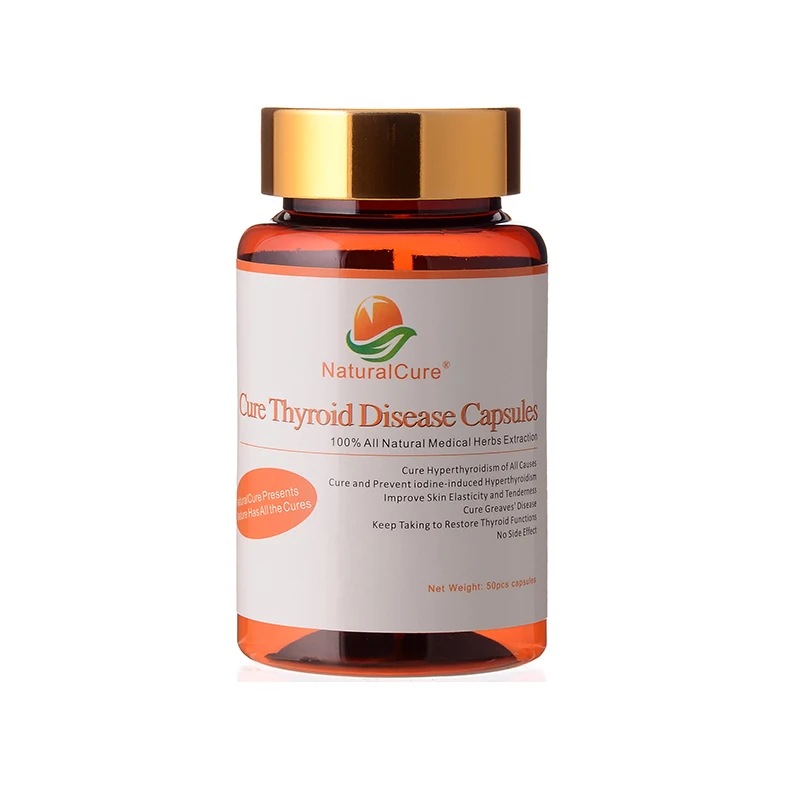 

NaturalCure Help Thyroid Diseases Capsules, Help Thyroid Swelling, Balance Thyroid Hormone Secretion, Plants Extract 50 capsules