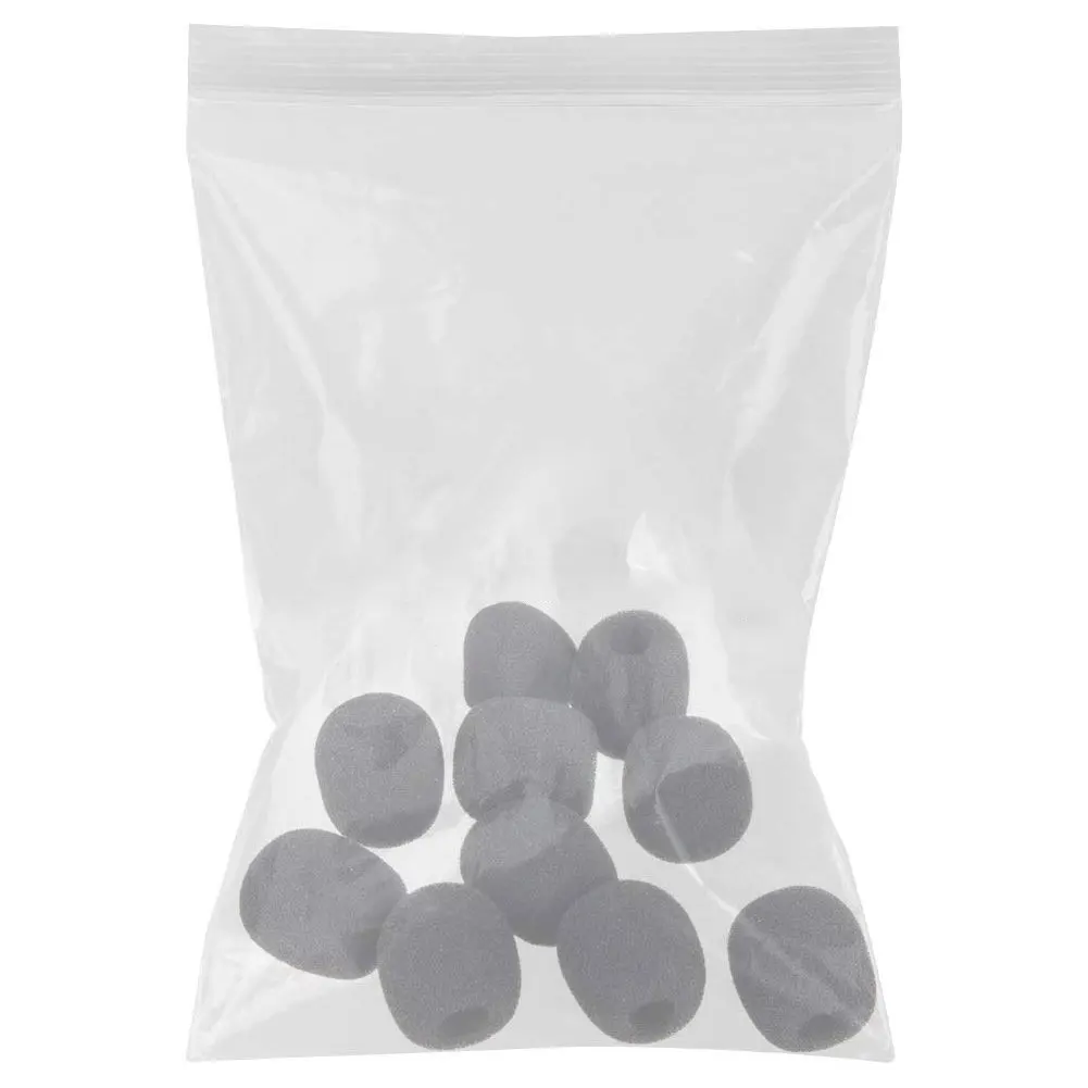 

10PCS Sponge Microphone Cover 10Pcs Black Thick Protective Mic Cover for Home and KTV