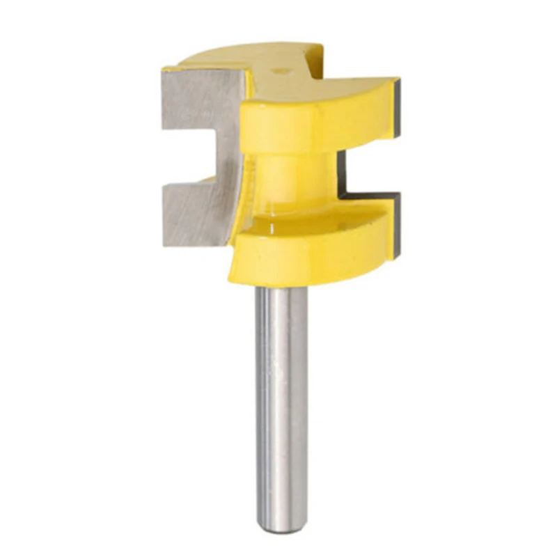 

2Pcs Tongue & Groove Router Bit 1/4 Shank Woodworking Chisel Cutter Milling Top