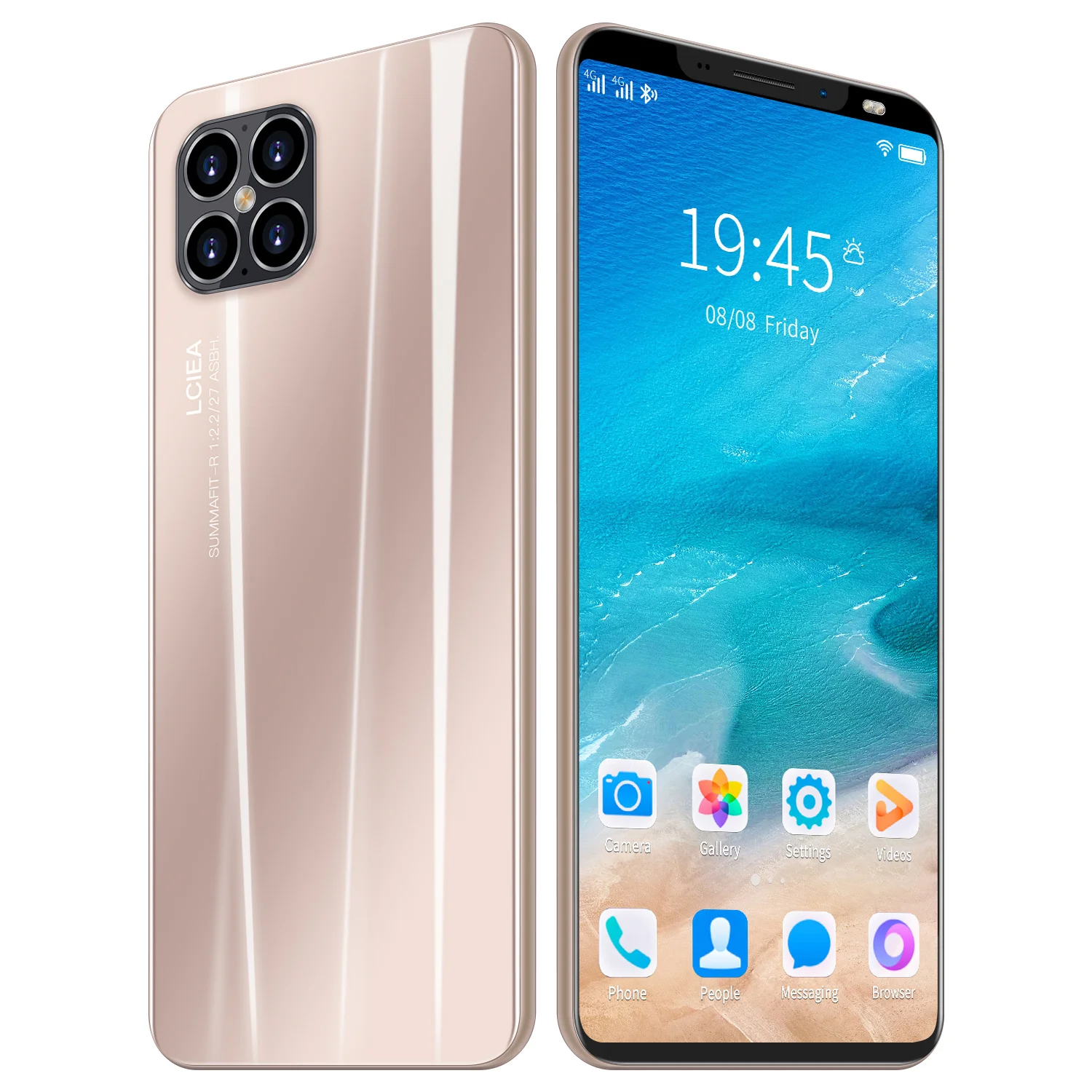 

IP12mini Global version 5.8-inch 6G + 128G large memory Unlocked HD Quad Camera Game Phone Camera PhoneScreen fingerprint