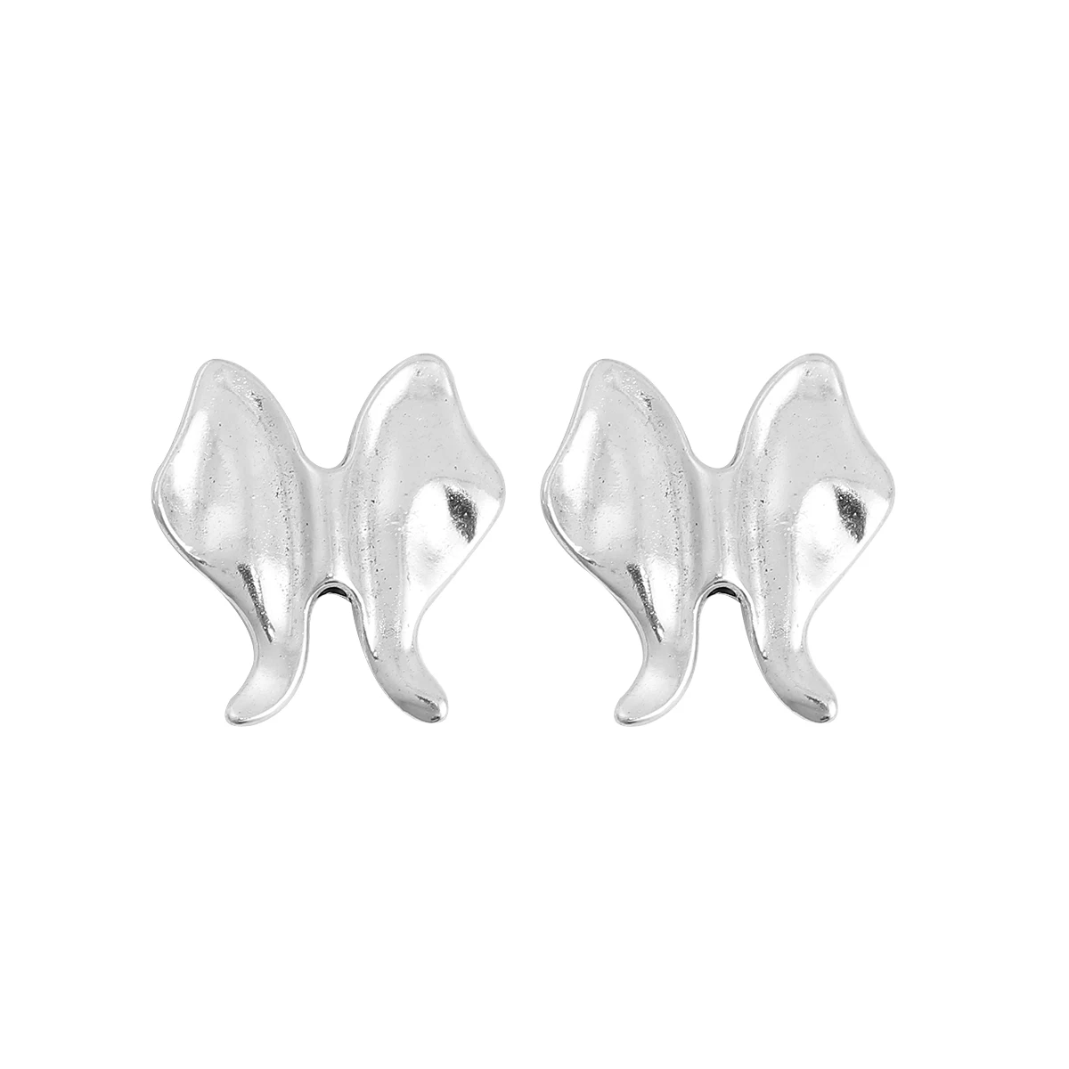 

Zinc Based Alloy Spacer Beads Wing Silver Color 32mm(1 2/8") x 24mm(1"), Hole: Approx 2.2mm, 10 PCs