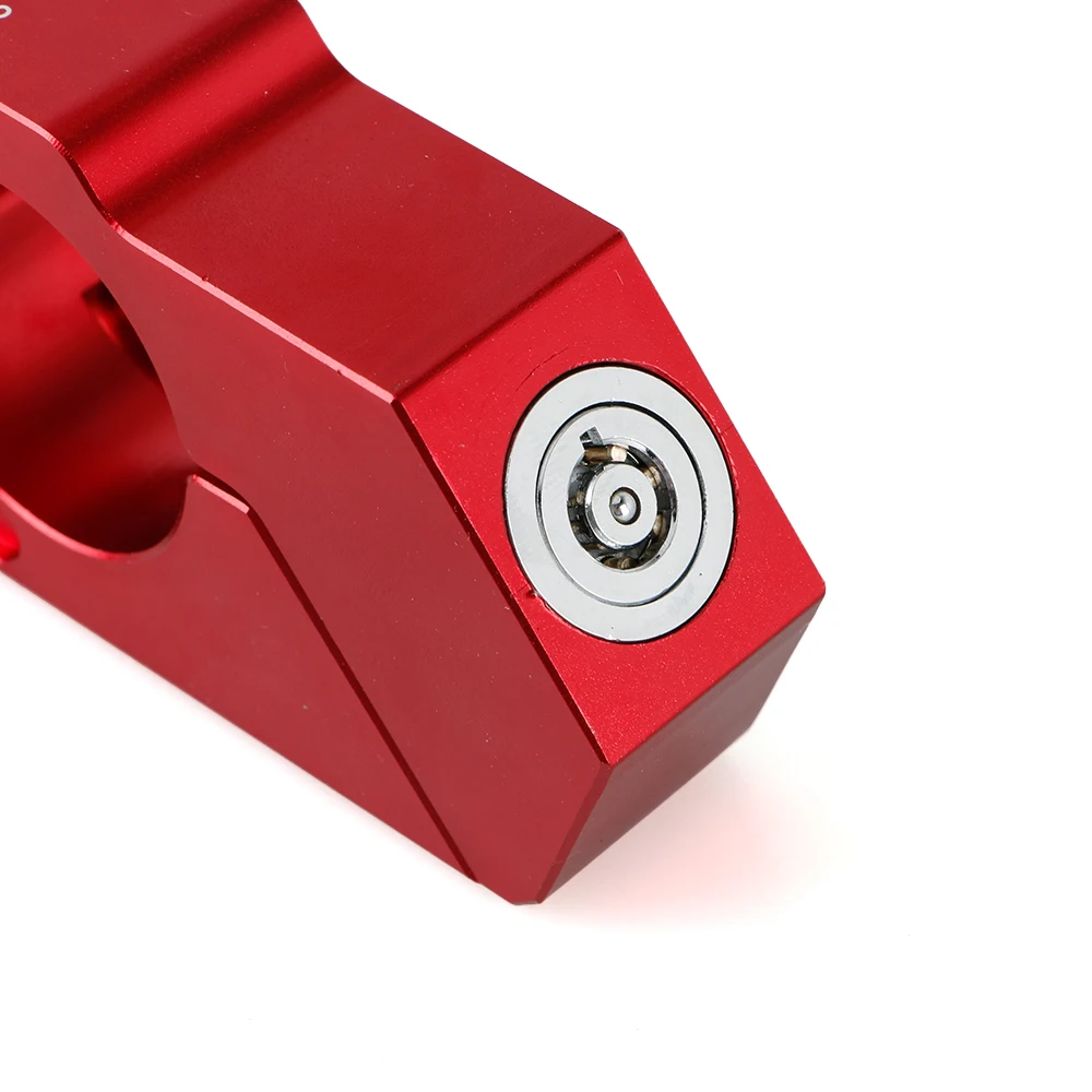 

Motorcycle CNC Grip Lock Security Safety Lock Handlebar Handset Brake Lever Disc Locking For Scooters ATV Dirt Street Bikes Auto