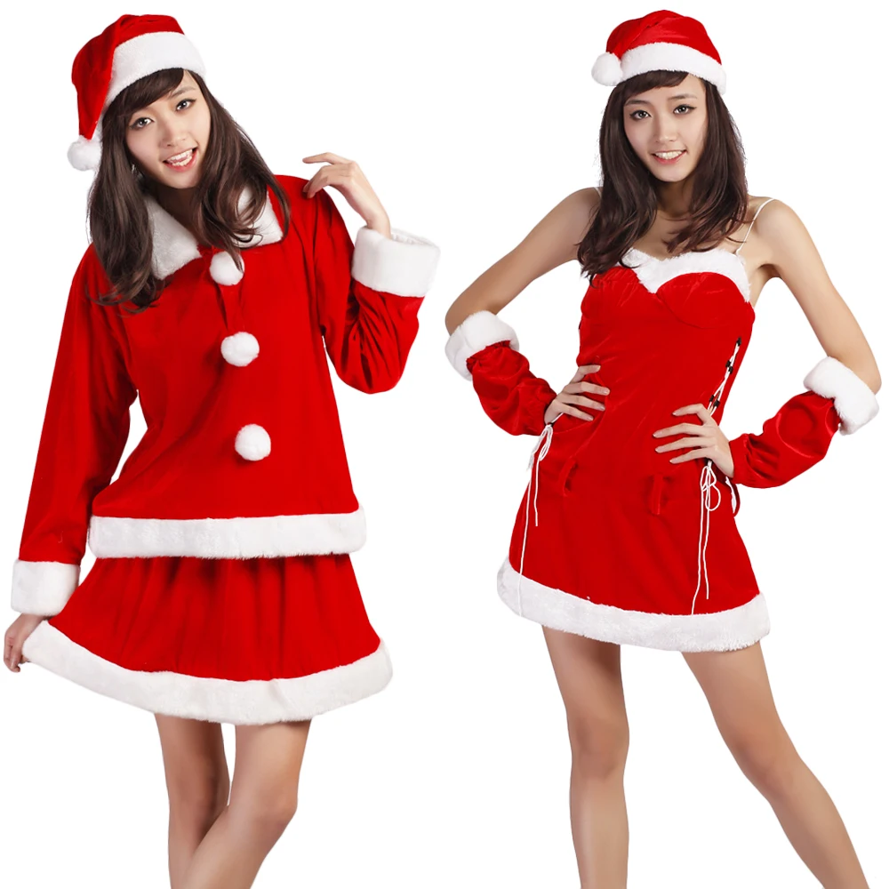 

Рождественское платье, сексуальная Женская рождественская накидка, красное фэнтезийное платье, шаль, зимний Санта-Клаус с шапкой для женщи...