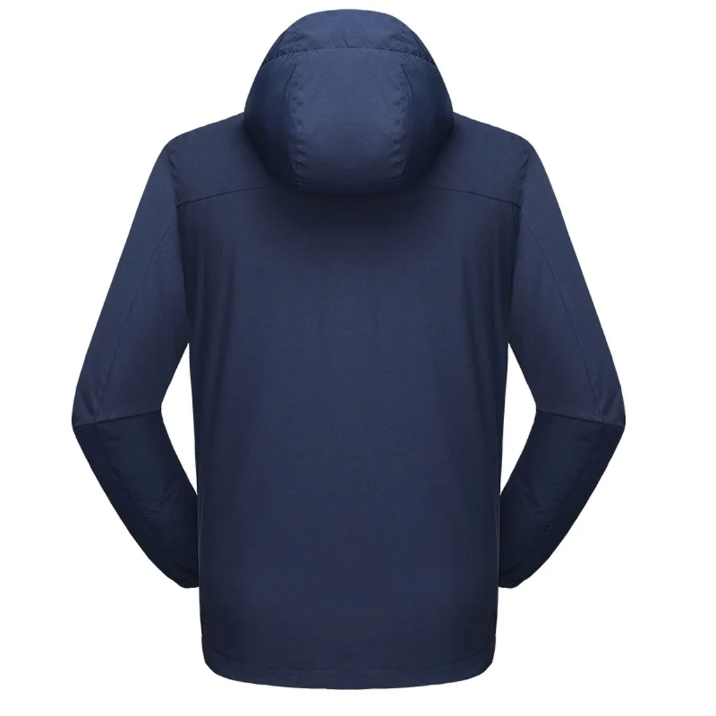 Мужская куртка с пуховой подкладкой зимний съемный костюм из двух предметов