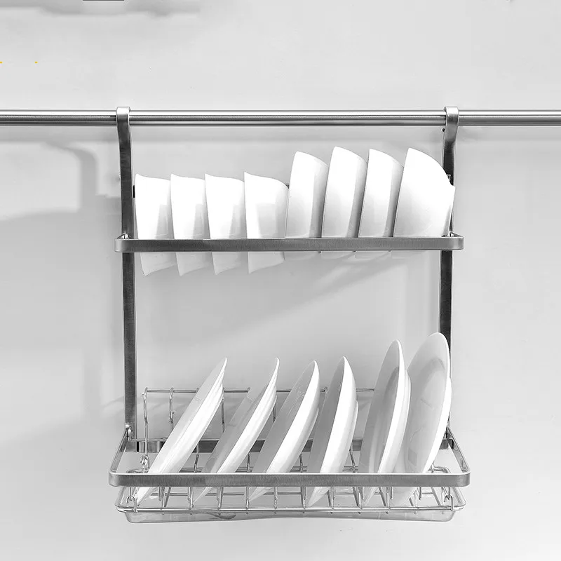 304 нержавеющая сталь двойная чаша из нержавеющей стали полка для слива кухонные