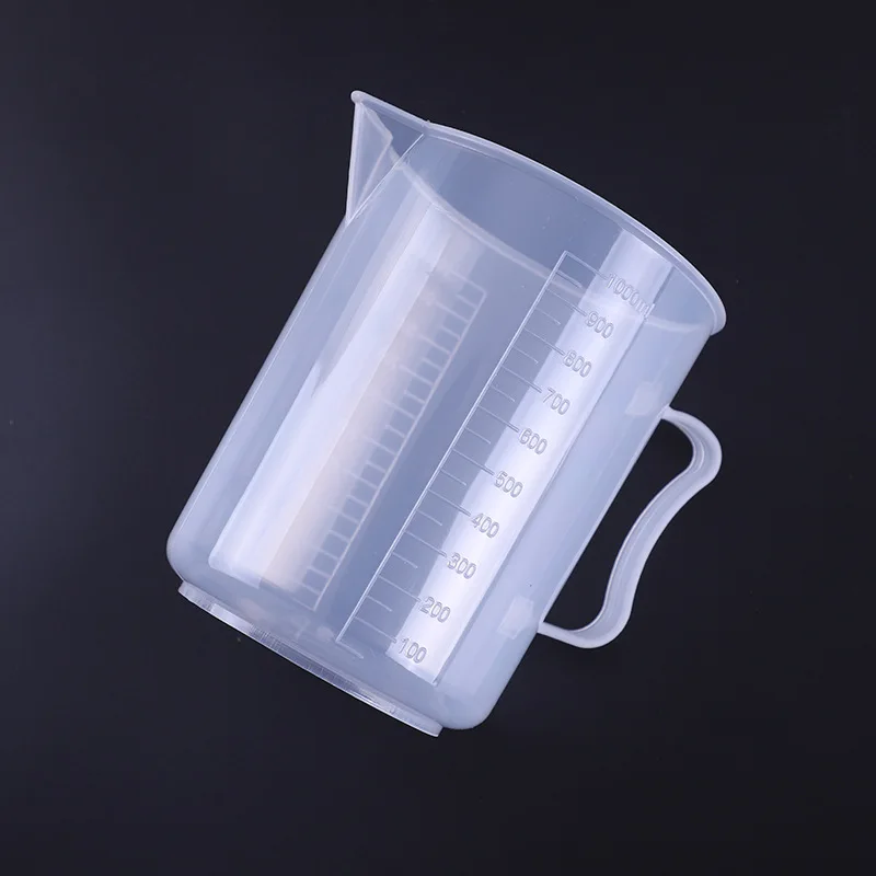 1000 мл полная ручка Штабелируемый пластиковый прозрачный и градиентный