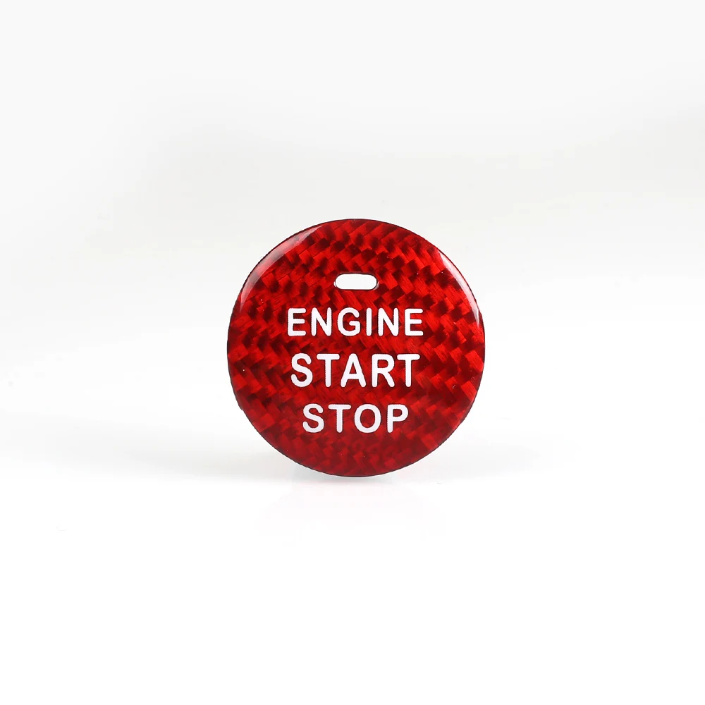 

Наклейка из углеродного волокна для кнопки старт-стоп для Subaru XV WRX Forester Outback Legacy LEVORG Impreza кнопка для автомобильного двигателя