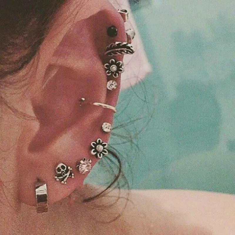 1 Набор Продам Для женщин Ленточки круг металлические богемные серьги в виде