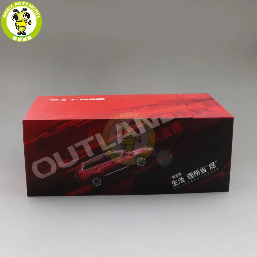 1/18 OUTLANDER SUV 2019 литая модель игрушечного автомобиля мальчики девочки Подарочная