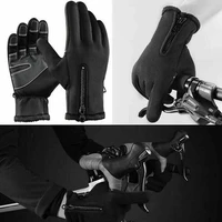 outdoor winter gloves waterproof moto thermal fleece lined resistant screen non slip motorbike riding equipment dropship