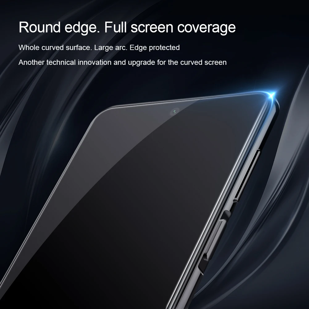 

NILLKIN for Xiaomi Poco M2 Pro Screen Protector Poco M2 Pro Glass XD MAX Curved Full Coverage Tempered Glass