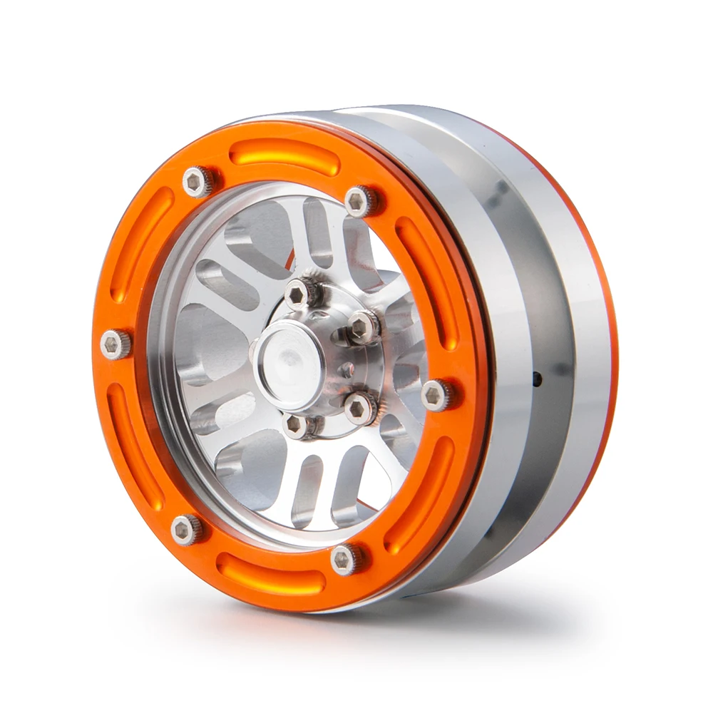 YEAHRUN 1 9 &quotRC алюминиевый Beadlock колеса Ободы для 1/10 SCX10 RC Рок гусеничных моделей