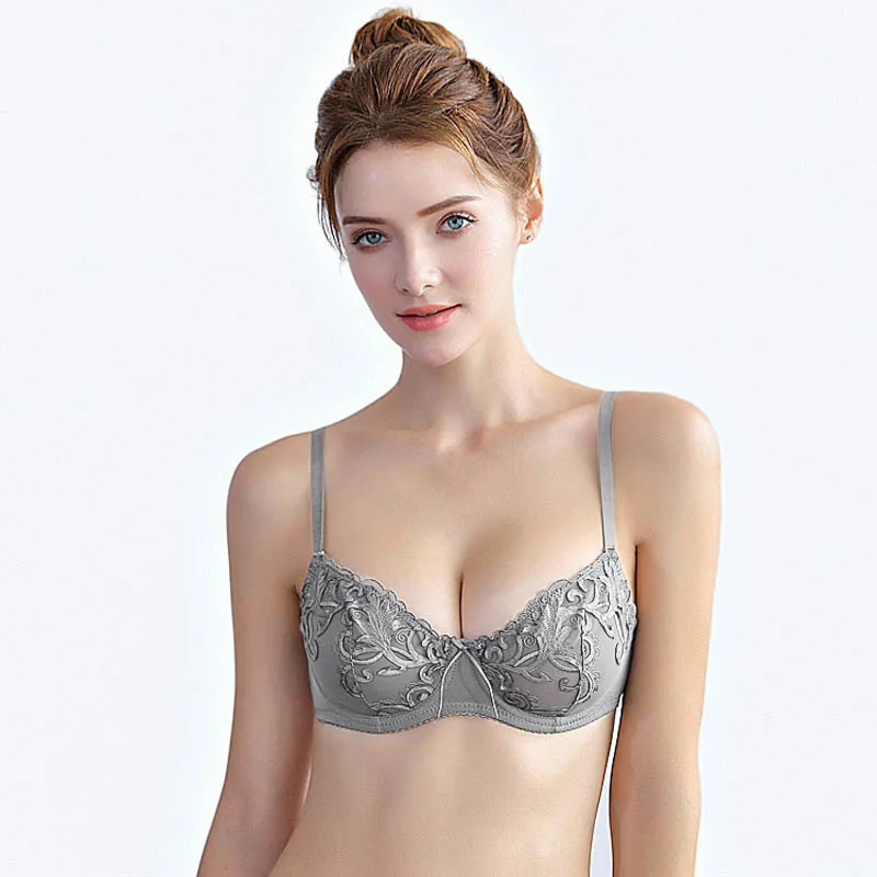 Roseheart Новое Женское модное серое платье сексуальное женское белье Комплекты Пуш