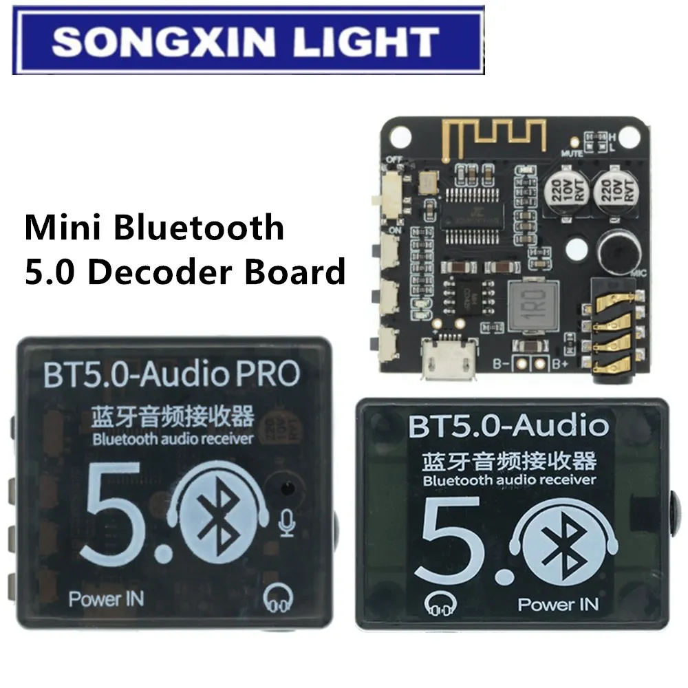 Мини Bluetooth 5 0 декодер доска с Чехол аудио приемник BT5.0 PRO MP3 без потерь плеер