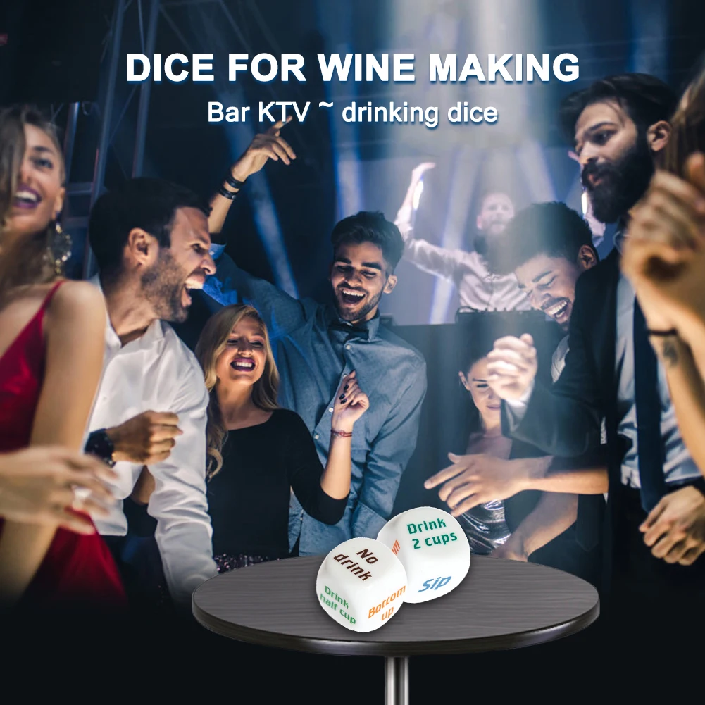 Кости для напитков и вина игральные кости взрослых бара KTV развлекательные