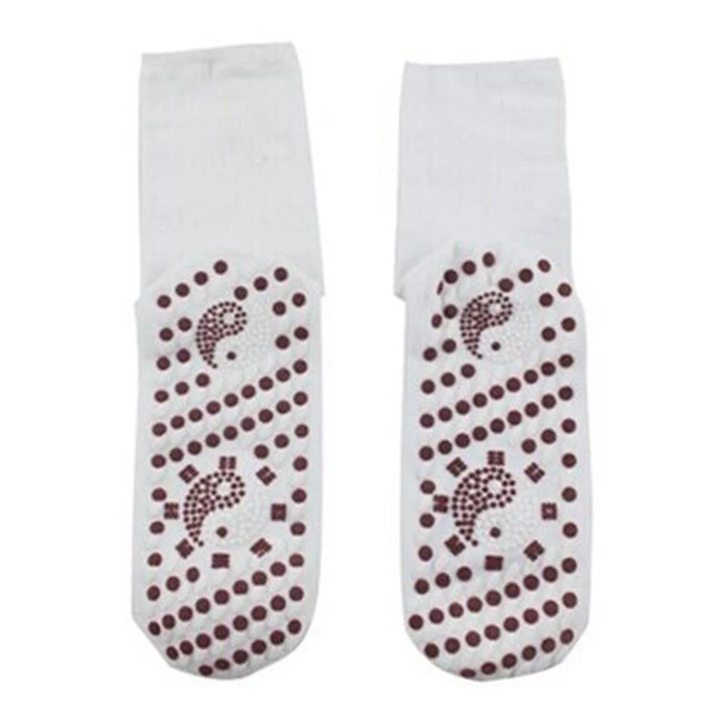 Магнитный турмалиновый самонагревающийся массажные носки удобные зимние теплые