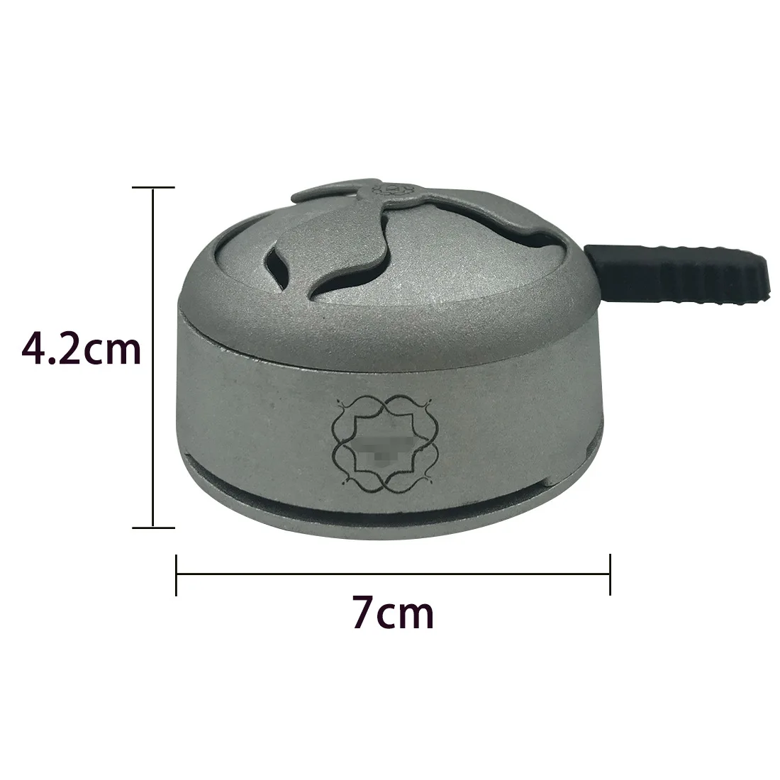 

2021 Hookah Bowl Smoking Charcoal Holder Hookah Accessories Metal Head Aluminium Shisha Chicha Head Heat Keeper Acessorios vape