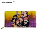 Женский Длинный кошелек из ПУ кожи, с отделением для карт