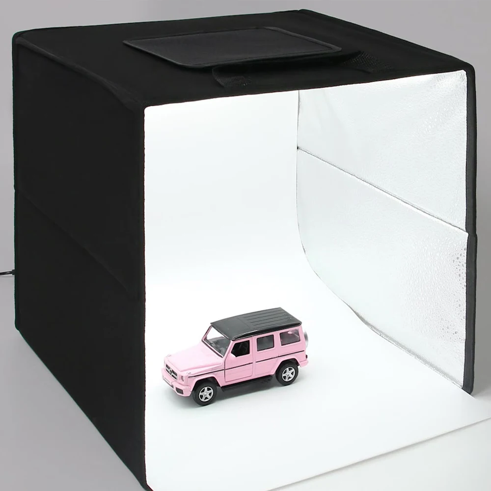 

30cm 12inch Foldable Photo LightBox 6 Color Background Tabletop Photography Soft Shooting Tent Box USB Charging For DSLR Camera