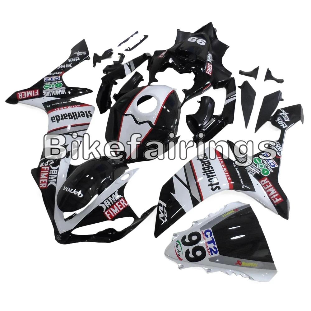Полный комплект обтекателей для Yamaha YZF1000 R1 2007 2008 YZF 07 08 ABS пластик инъекции