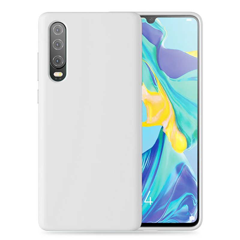 Белый Матовый Мягкий ТПУ силиконовый чехол для huawei P30 Pro P20 Lite mate 20 Lite P Smart Nova 3 3i 4 Ультратонкий чехол-накладка - Цвет: Белый