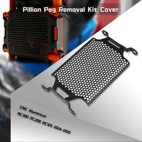 motorcycle accessory radiator guard grille cover protect for rc 125 200 390 rc200 rc390 2014 2020 rc390125 2021 2020 2019