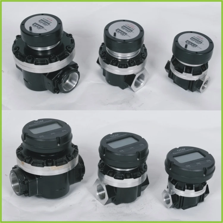 Digital display flow meter diesel gasoline water methanol liquid pipeline electronic turbine sensor | Инструменты