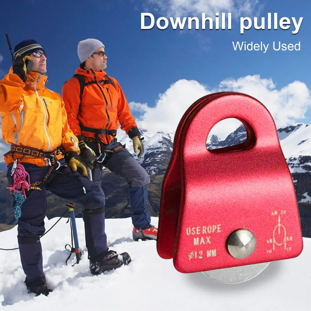 Outdoor Climbing Pulley Lightweight Hot-forged Aluminum-Magnesium Alloy For Rescue Lifting Hitch Ten | Спорт и развлечения