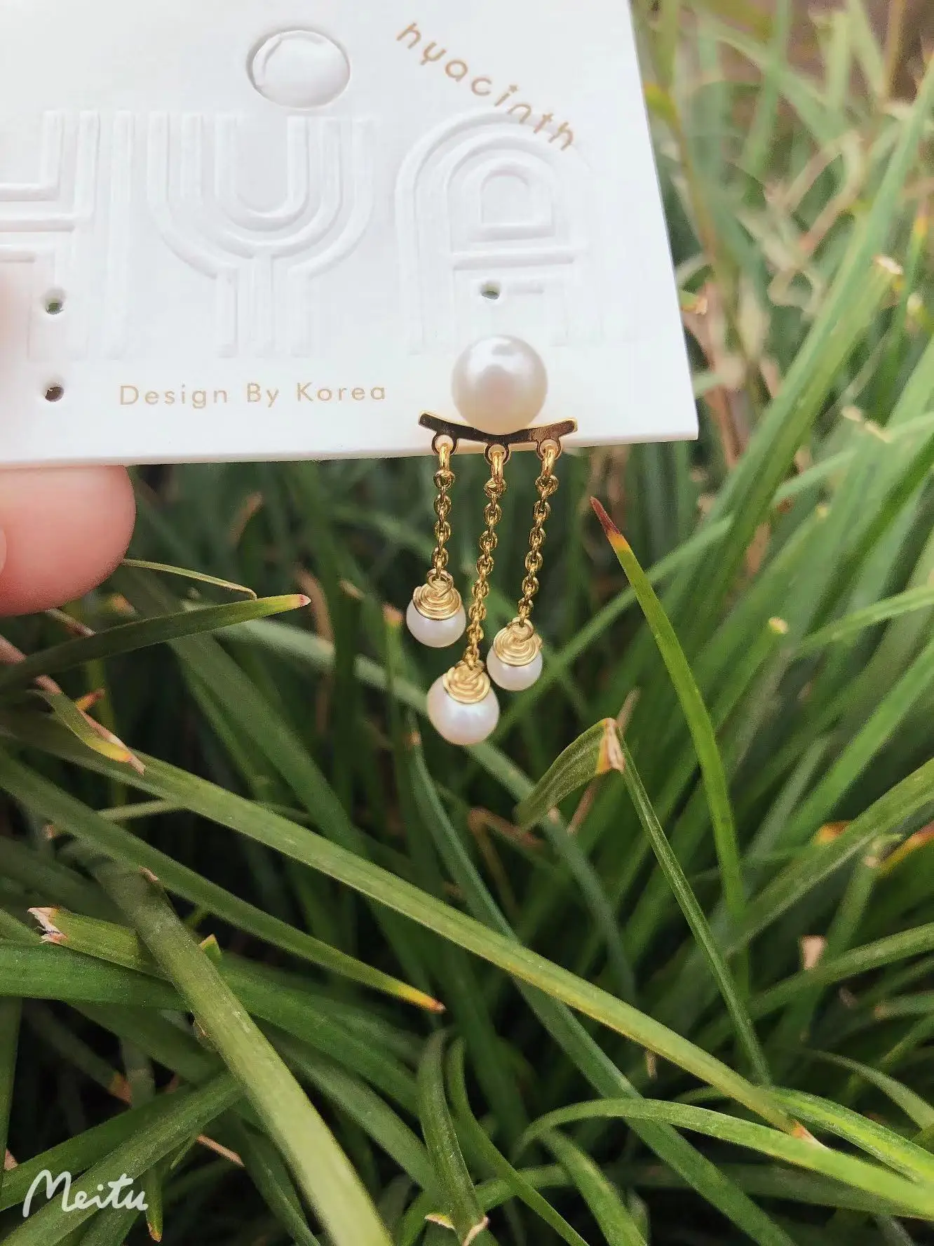 Женские серьги-гвоздики из серебра 925 пробы с натуральным пресноводным жемчугом -