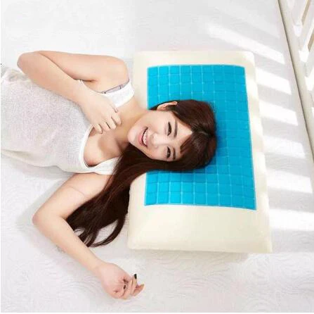Гелевая подушка из пены с эффектом памяти для взрослых сна летняя холодная
