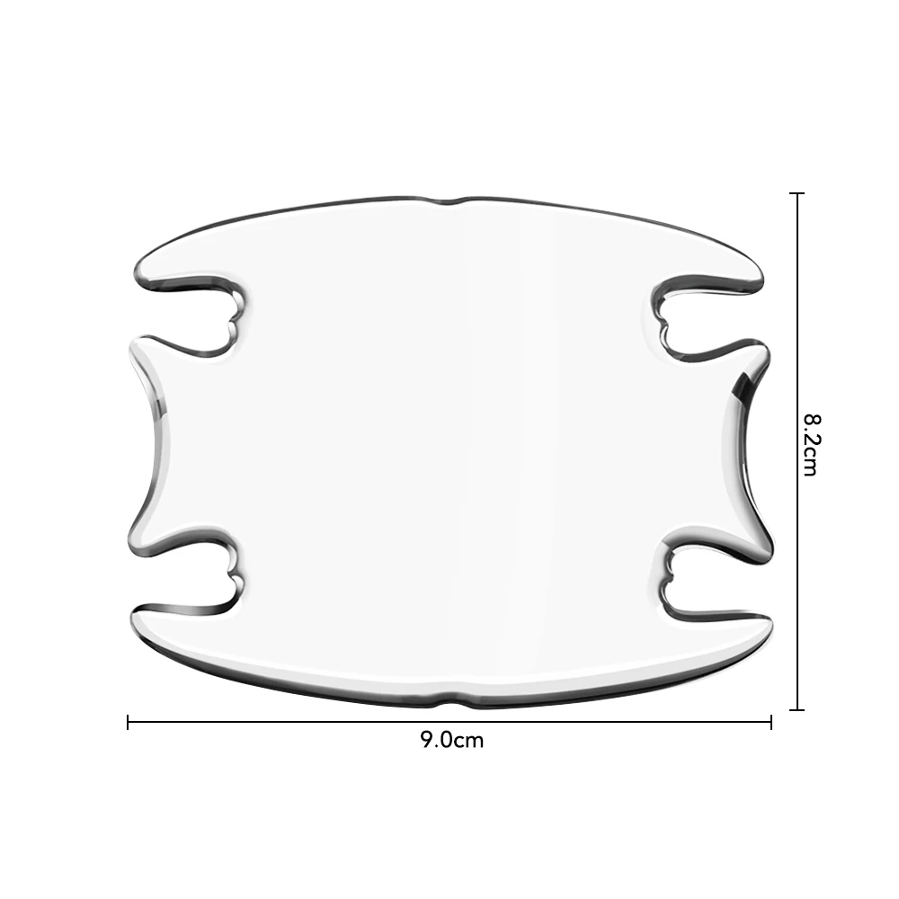 Автомобильная наклейка 4 шт. Защитная прозрачная на дверную ручку автомобиля Honda