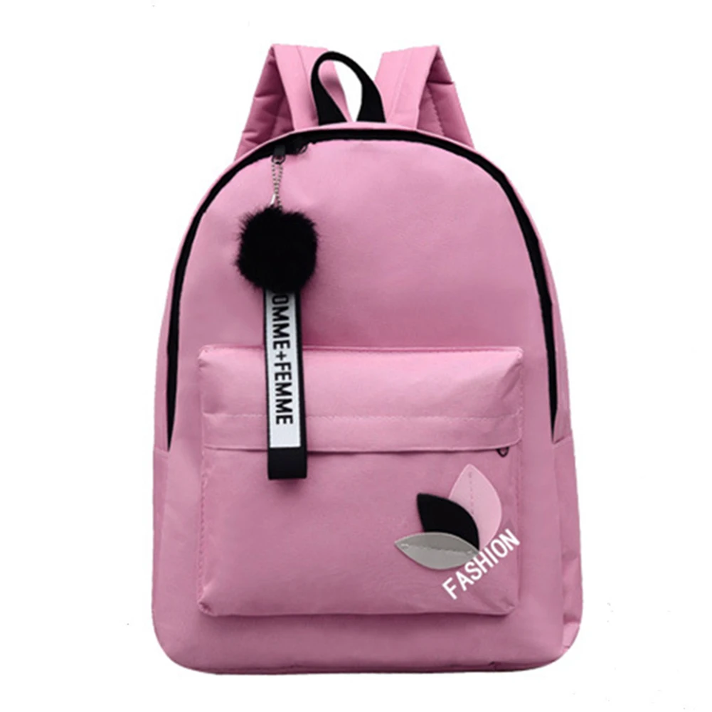 

Школьный портативный износостойкий рюкзак с принтом для женщин, милая вместительная холщовая Повседневная сумка на плечо, легкий для покуп...